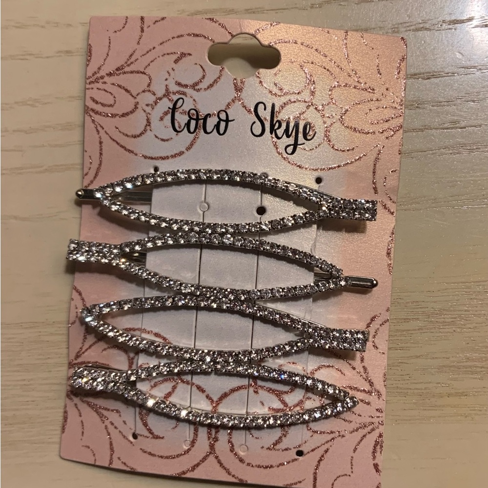 Coco Skye fashionable barrettes. Brand new.